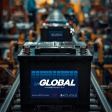 باتری خودرو گلوبال 35 آمپر اتمی مناسب خودروهای سواری سبک